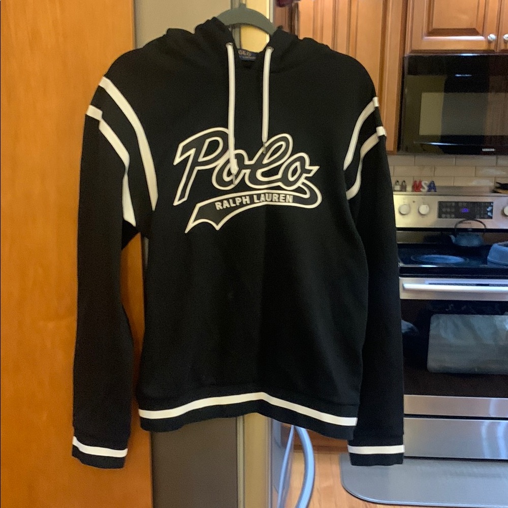 Polo by Ralph Lauren Black Athletic Sweater